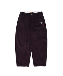 OGARP（オガープ）の「Corduroy Embroidery Curved Pants Purple（その他パンツ）」