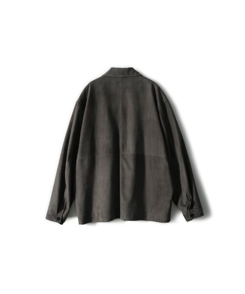 HORLISUN(ホーリーサン)の「Capital Suede Leather Work Jacket Olive(ライダースジャケット・レディース・その他・MEDIUM/LARGE)」の4枚目の写真