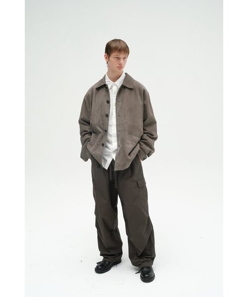 HORLISUN(ホーリーサン)の「Capital Suede Leather Work Jacket Olive(ライダースジャケット・レディース・その他・MEDIUM/LARGE)」の9枚目の写真