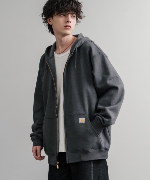 Carhartt カーハート MIDWEIGHT HOODED ZIP-FRONT SWEATSHIRT オーバー