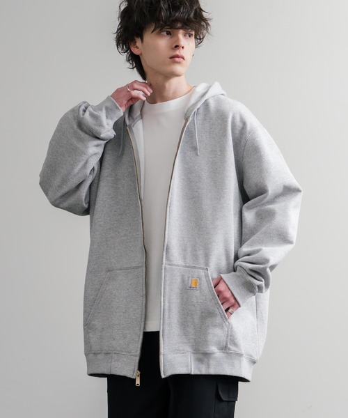 セール】Carhartt カーハート MIDWEIGHT HOODED ZIP-FRONT SWEATSHIRT