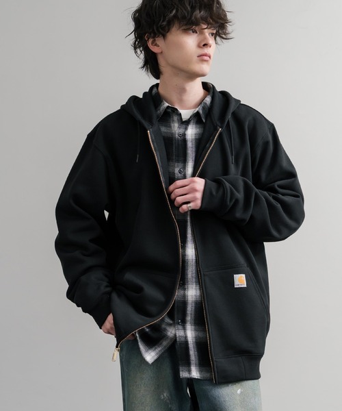 Carhartt カーハート MIDWEIGHT HOODED ZIP-FRONT SWEATSHIRT オーバー