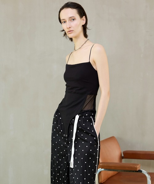 MAISON SPECIAL(メゾンスペシャル)の「Cup-in Inside Sheer Bodysuit/カップインサイドシアーボディスーツ(その他トップス・レディース・ブラック・FREE)」の2枚目の写真