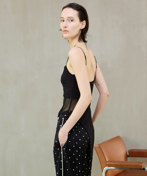 MAISON SPECIAL(メゾンスペシャル)の「Cup-in Inside Sheer Bodysuit/カップインサイドシアーボディスーツ(その他トップス・レディース・ブラック・FREE)」の3枚目の写真