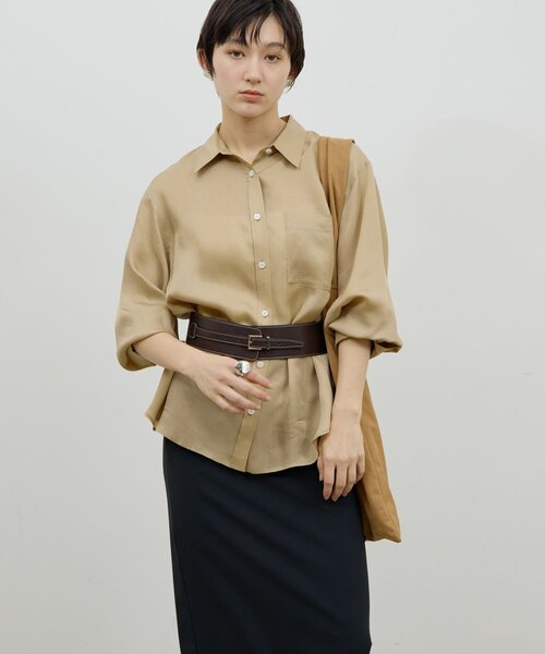 GALLARDAGALANTE（ガリャルダガランテ）の「【2.718】Knotショルダー（トートバッグ・レディース・ライトベージュ/キャメル・FREE）」の15枚目の写真