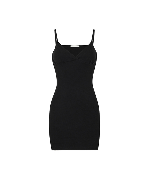 A.R.U(エイアールユー)の「MONO SLIP DRESS(ワンピース・レディース・ライトグレー/ブラック/ネイビー/ピンク・SMALL/MEDIUM)」の2枚目の写真