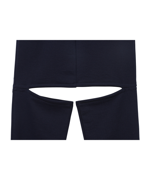 COTTONREBIRTHCLUB（コットンリバースクラブ）の「ハイブリッドパンツ（ネイビー）（スウェットパンツ・レディース・その他・SMALL/MEDIUM）」の4枚目の写真