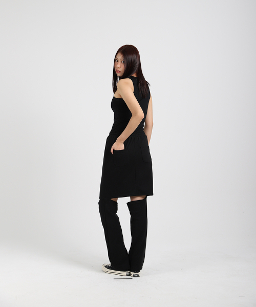 COTTONREBIRTHCLUB（コットンリバースクラブ）の「ハイブリッドパンツ（ネイビー）（スウェットパンツ・レディース・その他・SMALL/MEDIUM）」の6枚目の写真