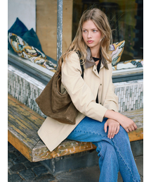 LANGNLU（ラングアンドルー）の「TOSCANA Work Jacket (Toscan)_BEIGE（トレンチコート）」