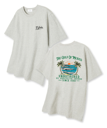 アンボダルオーバーサイズ半袖Tシャツオートミール
