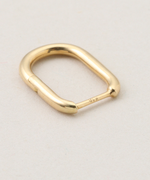 IENA(イエナ)の「GIGI/ジジ oval earrings ピアス(両耳) S10053(ピアス(両耳用)・レディース・ゴールド・FREE)」の2枚目の写真