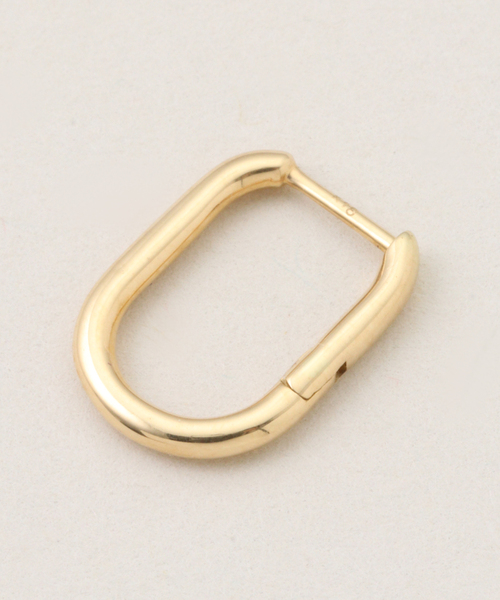 IENA(イエナ)の「GIGI/ジジ oval earrings ピアス(両耳) S10053(ピアス(両耳用)・レディース・ゴールド・FREE)」の6枚目の写真