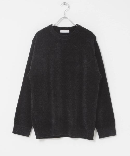 SENSE OF PLACE by URBAN RESEARCH（センスオブプレイスバイアーバンリサーチ）の「『洗濯可』モールニットプルオーバー（ニット/セーター・メンズ・ライトブラウン/グレー/ブラック・LARGE/MEDIUM）」の12枚目の写真