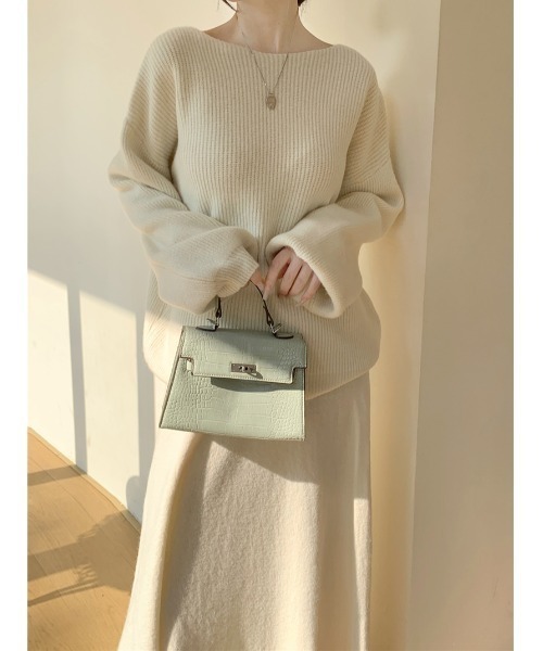 セール】ニットトップススカートセットアップ（セットアップ