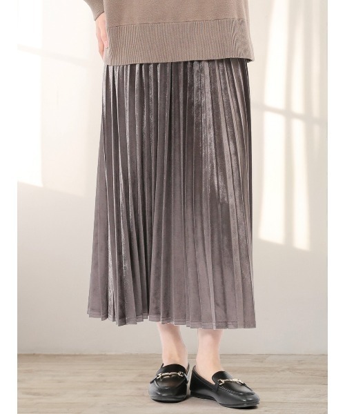 セール】【ストレッチ ウォッシャブル】チャームベリーチック ベロア