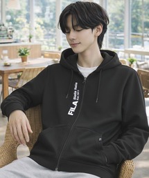 FILA フィラ ワンポイント 裏毛 スウェット フルジップ パーカー