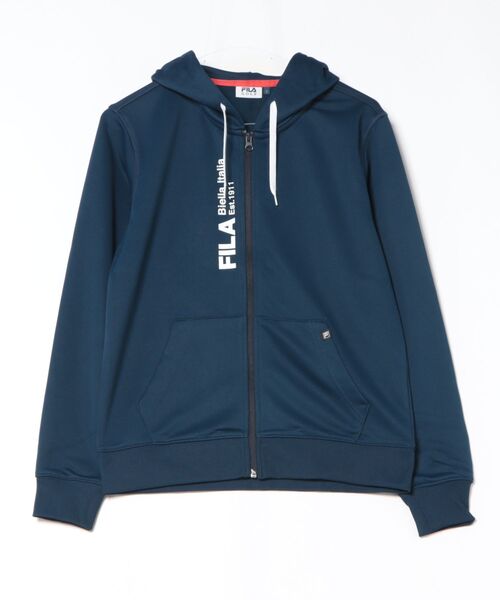 FILA(フィラ)の「FILA フィラ ワンポイント 裏毛 スウェット フルジップ パーカー(パーカー・メンズ・ブラック/オフホワイト/ネイビー・S/L/LL/3L/M)」の17枚目の写真