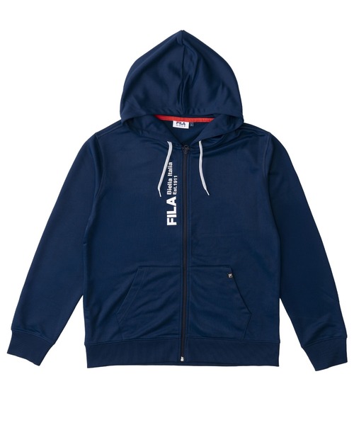 FILA(フィラ)の「FILA フィラ ワンポイント 裏毛 スウェット フルジップ パーカー(パーカー・メンズ・ブラック/オフホワイト/ネイビー・S/L/LL/3L/M)」の18枚目の写真
