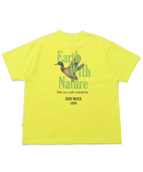 KRIFF MAYER(クリフメイヤー)の「【接触冷感】DRY TOUCH 冷感T(ハンティング)(Tシャツ/カットソー・メンズ・ブラック/オフホワイト/ライム/ネイビー・MEDIUM/X-LARGE/LARGE)」の3枚目の写真