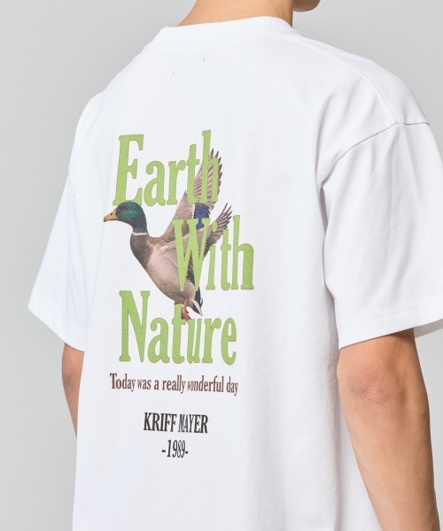 KRIFF MAYER(クリフメイヤー)の「【接触冷感】DRY TOUCH 冷感T(ハンティング)(Tシャツ/カットソー・メンズ・ブラック/オフホワイト/ライム/ネイビー・MEDIUM/X-LARGE/LARGE)」の19枚目の写真