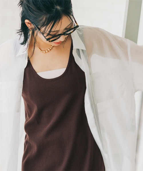 UR'S（ユアーズ）の「2Pレイヤードワンピース（ワンピース・レディース・チャコール/ブラウン/ブラック・L/M/S）」の16枚目の写真
