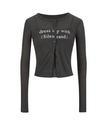 silent(and)（サイレントアンド）の「Whisper Cardigan & Cami Tops（Tシャツ/カットソー）」