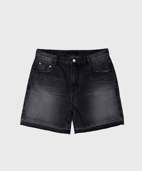 ANYTIME LOREAK(エニタイムロレーク)の「PEONY DENIM SHORTS - BLACK(その他パンツ・レディース・その他・LARGE/SMALL/MEDIUM)」の3枚目の写真