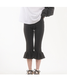 FANYOUNG（ファンヤング）の「フリルカプリパンツチャコール（その他パンツ）」