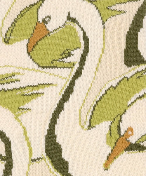 Paul Smith（ポールスミス）の「“Swan” ソックス【160619 CS】（ソックス/靴下・メンズ・ネイビー/ベージュ・25-27）」の3枚目の写真