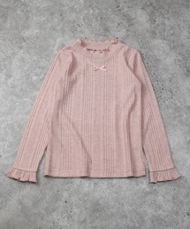AIMABLE（エマーブル）の「ビジューネックレス ハイネックカットソー（Tシャツ/カットソー）」