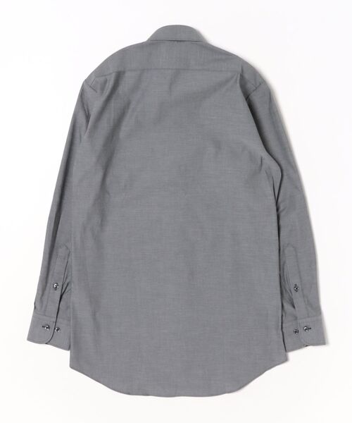 m.f.editorial（エムエフエディトリアル）の「ワイシャツ メンズ ストレッチ イージーアイロン 綿混 レギュラーカラー 長袖 ビジネス ドレス NEWスタンダードフィット（ビジネスシャツ・メンズ・グレー系その他2・首回り43cm-裄丈86cm/首回り45cm-裄丈86cm/首回り37cm-裄丈80cm/首回り39cm-裄丈80cm/首回り39cm-裄丈84cm/首回り41cm-裄丈82cm/首回り41cm-裄丈86cm/首回り43cm-裄丈82cm）」の3枚目の写真