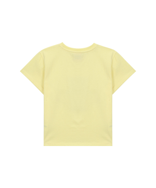 ITZAVIBE(イッザバイブ)の「ITZ OFFICIAL LOGO CROP T SHIRT - YELLOW(Tシャツ/カットソー・レディース・その他・ONE SIZE)」の7枚目の写真