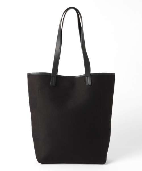 GLOBAL WORK（グローバルワーク）の「軽量ジャストポケットコンビトート/638053（トートバッグ・メンズ・アイボリー/ブラック・FREE）」の7枚目の写真