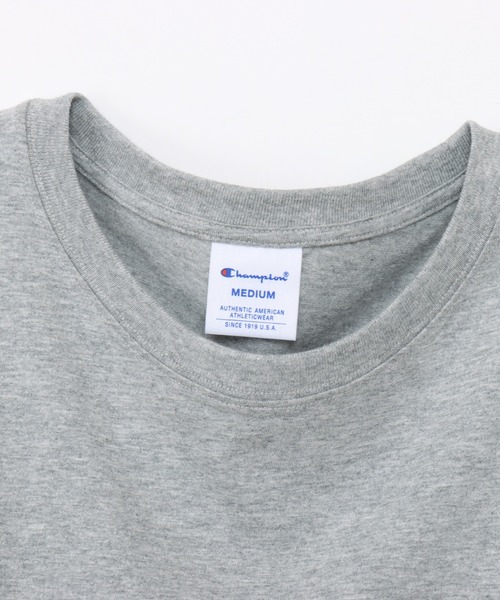 Champion(チャンピオン)の「【Champion/チャンピオン】レディース ショートスリーブTシャツ(Tシャツ/カットソー・レディース・グレー/ライトオレンジ系1/ホワイト/ネイビー・LARGE/MEDIUM)」の17枚目の写真