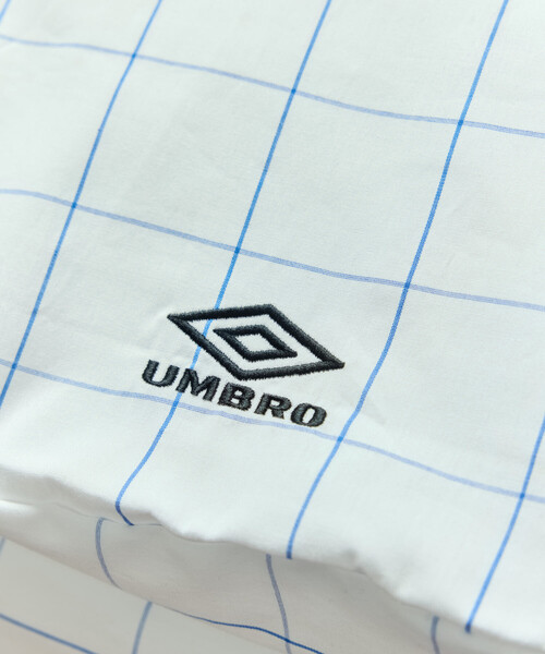 UMBRO（アンブロ）の「UMBRO/アンブロ SP NEW ROUND SHOULDER BAG/別注 チェック＆ストライプ ニュー ラウンドショルダーバッグ（ショルダーバッグ・メンズ・ホワイト/ブラック/ネイビー/ブルー/グリーン・ONE SIZE）」の13枚目の写真