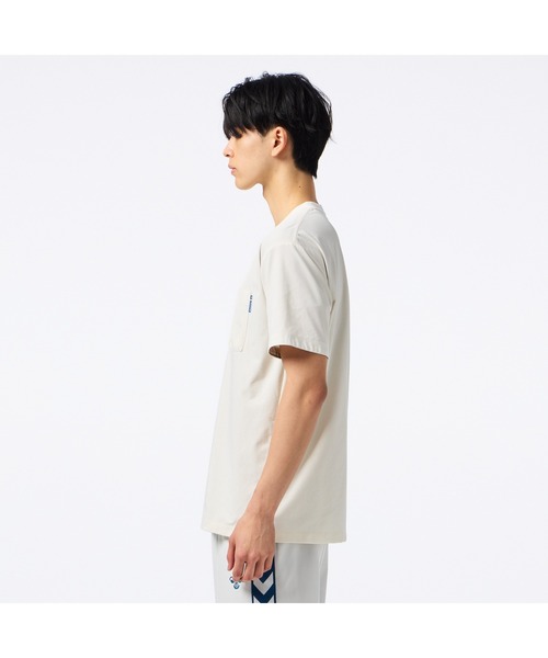 hummel(ヒュンメル)の「hummel/ヒュンメル HMP ハンソデTシャツ(Tシャツ/カットソー・レディース・ブルー/ブラック/ベージュ/イエロー・S/M/L/XL)」の7枚目の写真