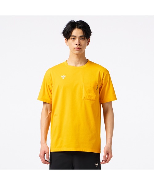 hummel(ヒュンメル)の「hummel/ヒュンメル HMP ハンソデTシャツ(Tシャツ/カットソー・レディース・ブルー/ブラック/ベージュ/イエロー・S/M/L/XL)」の20枚目の写真