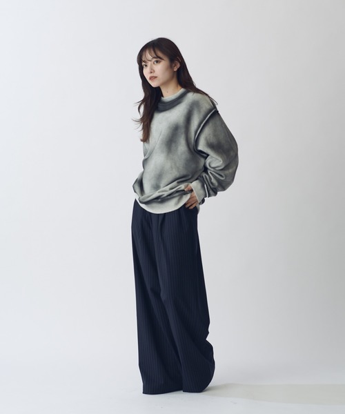 Lui's(ルイス)の「ランダムスプレースウェット(スウェット・メンズ・ブラック/ホワイト・S/M)」の17枚目の写真