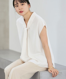 Noble | ボウタイライクノースリブラウス(シャツ/ブラウス)