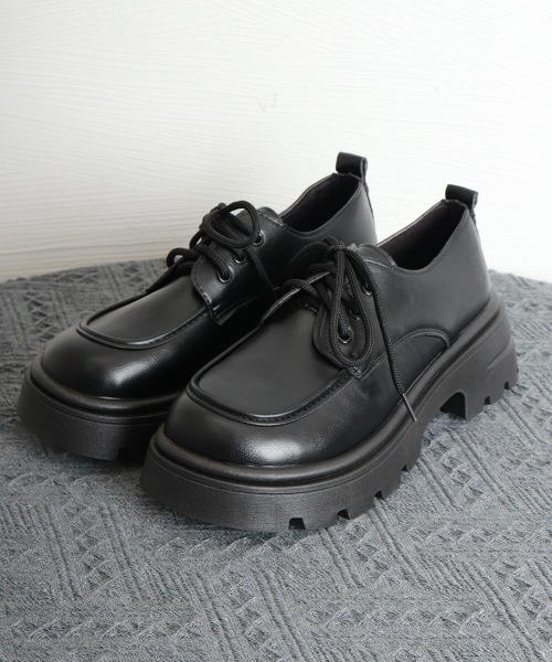 Miniministore(ミニミニストア)の「ドレスシューズ 厚底 レディース 学院風(ローファー・レディース・オフホワイト/ブラウン/ブラック・22.5cm/23.0cm/23.5cm/24.0cm/24.5cm/25.0cm)」の19枚目の写真