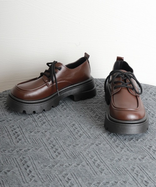 Miniministore(ミニミニストア)の「ドレスシューズ 厚底 レディース 学院風(ローファー・レディース・オフホワイト/ブラウン/ブラック・22.5cm/23.0cm/23.5cm/24.0cm/24.5cm/25.0cm)」の22枚目の写真