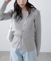 FREE'S MART | ◆アシメボタンリブニット(ニット/セーター)