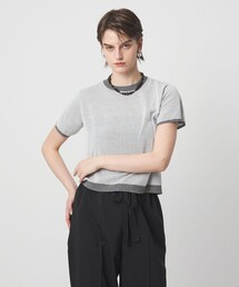ASTRAET | ＜ASTRAET＞18G リバーシブル ショートスリーブニット(ニット/セーター)