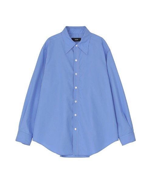 ZUCCa(ズッカ)の「HIGH COUNT BROAD 1 / シャツ(シャツ/ブラウス・レディース・ライトブルー/マスタード/ライトグリーン/ホワイト/ブラック・M size/X-LARGE)」の13枚目の写真
