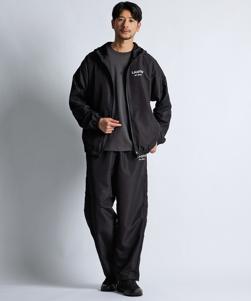 LANVIN en Bleu（ランバンオンブルー）の「セットアップ パフォーマンス パンツ（その他パンツ・メンズ・ブラック・48/50/52）」の3枚目の写真