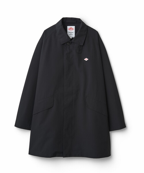 DANTON(ダントン)の「Men's 3-Layer Cloth Balmacaan Mid-length Coat(ステンカラーコート・メンズ・ブラック/ベージュ・M/S/XL/L)」の3枚目の写真