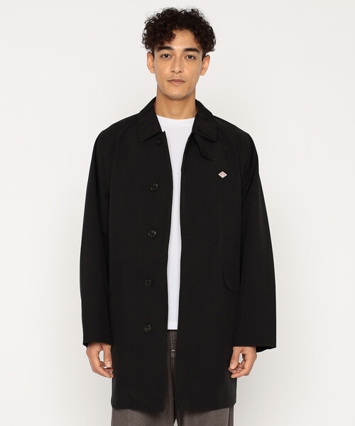 DANTON(ダントン)の「Men's 3-Layer Cloth Balmacaan Mid-length Coat(ステンカラーコート・メンズ・ブラック/ベージュ・M/S/XL/L)」の5枚目の写真