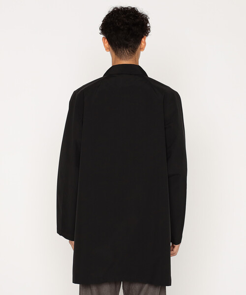 DANTON(ダントン)の「Men's 3-Layer Cloth Balmacaan Mid-length Coat(ステンカラーコート・メンズ・ブラック/ベージュ・M/S/XL/L)」の9枚目の写真