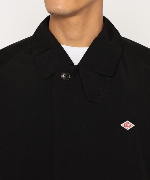 DANTON(ダントン)の「Men's 3-Layer Cloth Balmacaan Mid-length Coat(ステンカラーコート・メンズ・ブラック/ベージュ・M/S/XL/L)」の10枚目の写真