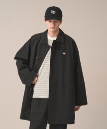 DANTON | Men's 3-Layer Cloth Balmacaan Mid-length Coat(ステンカラーコート)